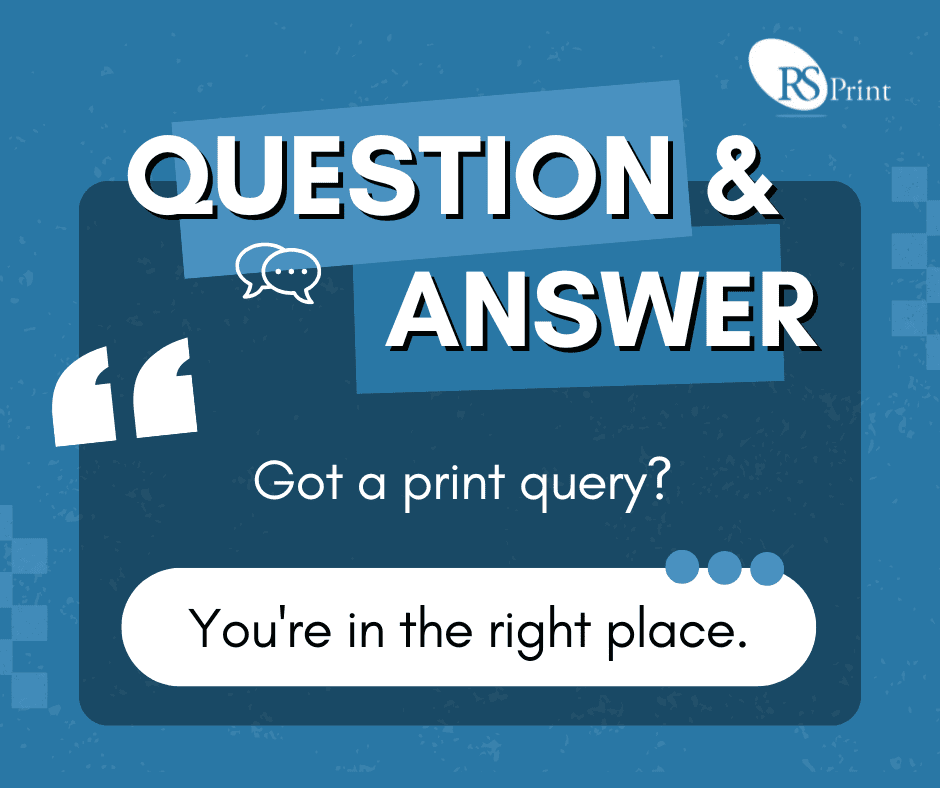 Question Printmaking Your Print Questions Answered: RS Print Q&A - RS Print